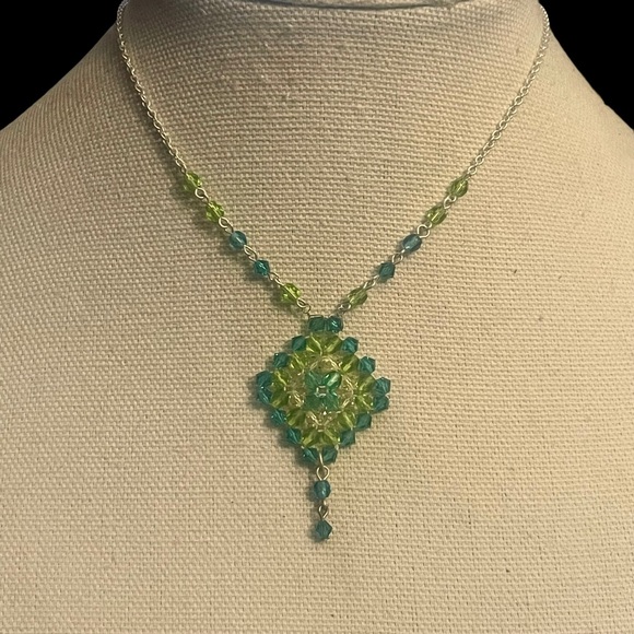 Robert Rose Jewelry Vintage Robert Rose Beaded Granny Square